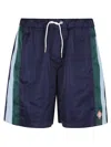 Casablanca Pleated Nylon Sports Shorts In Multicolour