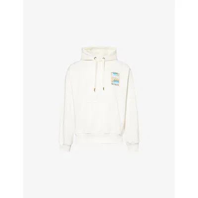 Casablanca Mens Surreal Pool Kangaroo-pocket Cotton-jersey Hoody