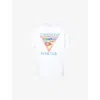 Casablanca White Tennis Club Print T-shirt