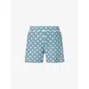 Casablanca Mens Towelling Monogram Stretch-cotton Blend Shorts In Monogram