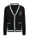 Casablanca Men's Casa Mountain Cardigan In Black