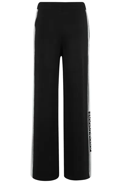 Casablanca Merino Track Pants In Black