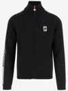 Casablanca Merino Wool Sweatshirt With Logo In Black