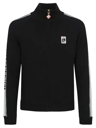 CASABLANCA MERINO ZIP UP