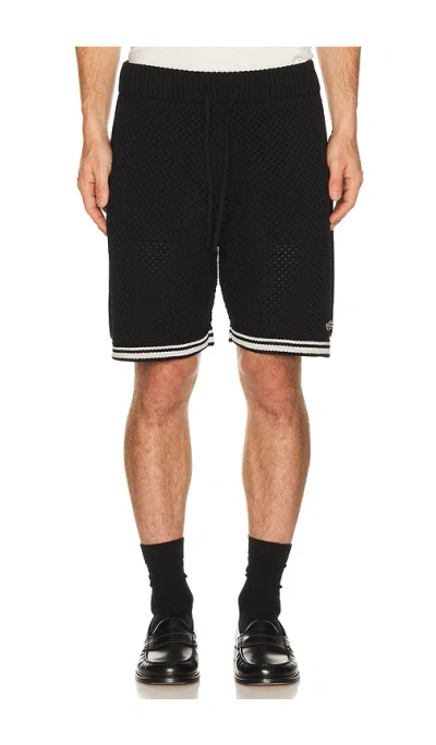 Casablanca Mesh Shorts In Black
