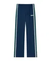 Casablanca Mesh Tape Track Pants In Blue