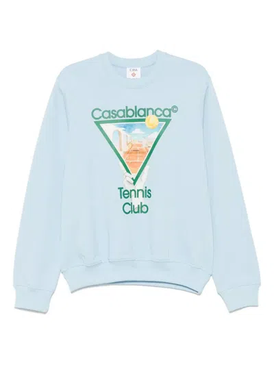 CASABLANCA CASABLANCA METAPHYSICAL TENNIS SWEATSHIRT