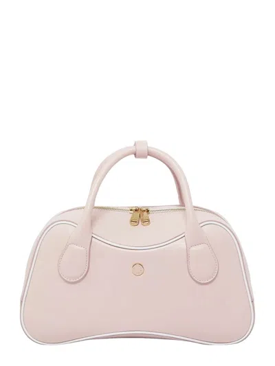 Casablanca Micro Bowling Rounded Leather Handbag Bag In Pink