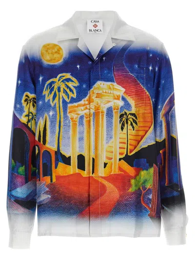 Casablanca 'midnight Acropolis' Shirt
