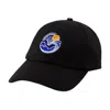 Casablanca Midnight Wave Patch Cap In Black