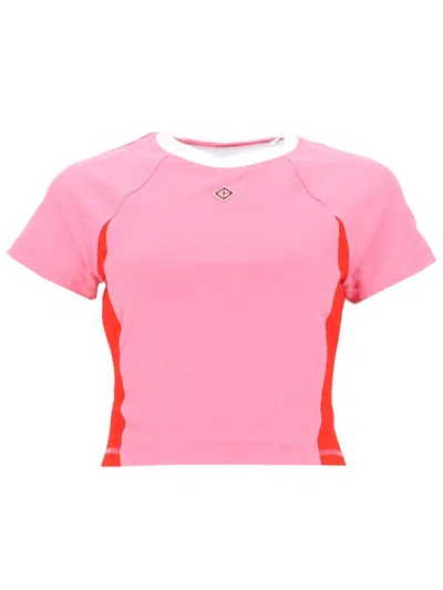 Casablanca Mini Casual Summer Top For Women In Multi