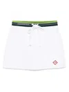 Casablanca Tennis Drawstring Logo-band Mini Skirt