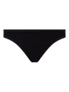 Casablanca Jacquard Terry Bikini Bottom In Black