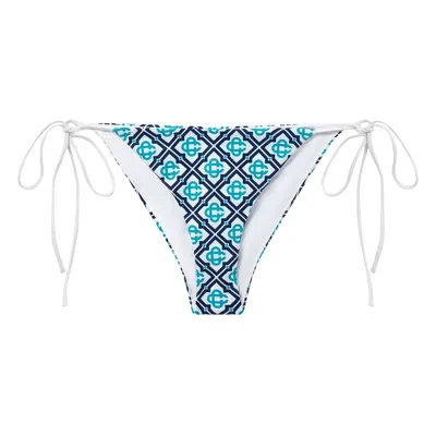Pre-owned Casablanca Monogram Bikini Bottom 'multicolor' | Multi-color | Women's Size L