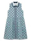 Casablanca Monogram Dress In Blue