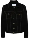 CASABLANCA MONOGRAM JACQUARD DENIM JACKET