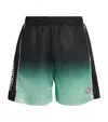 Casablanca Gradient Monogram Jacquard Football Shorts In Multi