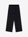 Casablanca Monogram Knit Pants In Black
