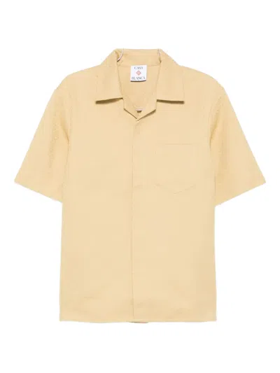 CASABLANCA MONOGRAM-PATTERN SHIRT
