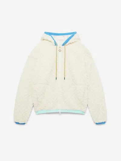 CASABLANCA CASABLANCA MONOGRAM POLAR JACKET