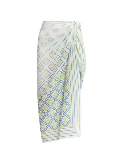 Casablanca Monogram-print Pareo In Multi