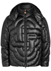 Casablanca Monogram Quilted Shell Jacket In Black