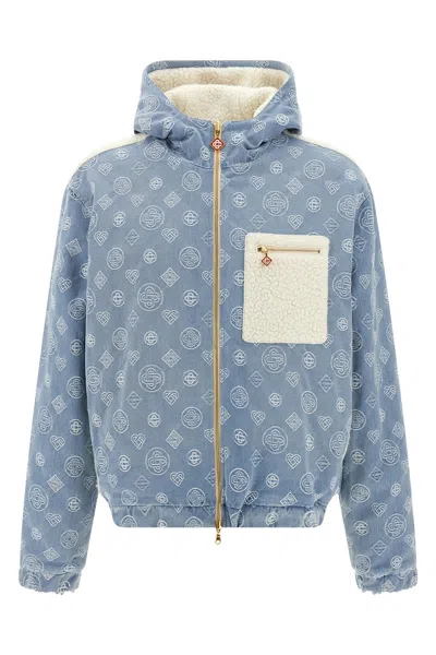 CASABLANCA MONOGRAM REVERSIBLE JACKET