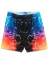 Casablanca The Gradient Towelling Bermuda And Short Multicolor In Blue
