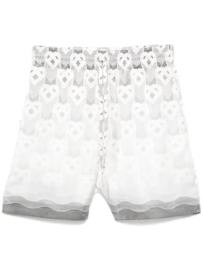 CASABLANCA CASABLANCA MONOGRAM SHORTS