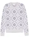 CASABLANCA MONOGRAM SWEATER