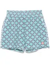 Casablanca Monogram Towelling Shorts In 蓝色