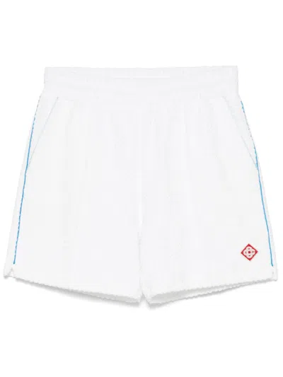 Casablanca Off-white Jacquard Monogram Towelling Shorts
