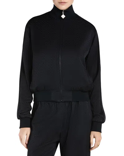 Casablanca Monogram-pattern Track Jacket In Blue
