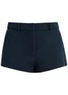 Casablanca Monogrammed-jacquard Woven Shorts In Navy