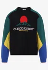Casablanca Crewneck Merino Wool Jumper