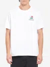 Casablanca Mountains Waves Screen T-shirt In White