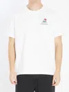 Casablanca Mountains Waves Screen T-shirt In White