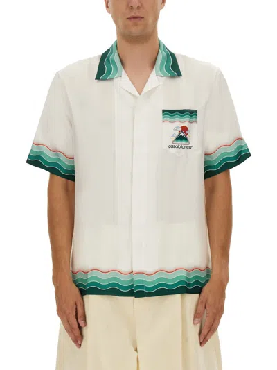 CASABLANCA CASABLANCA "MONTAGNE ONDULÉE" SHIRT