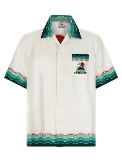 CASABLANCA CASABLANCA 'MONTAGNE ONDULEE' SHIRT
