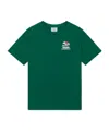 Casablanca Mens Montagne Ondulee Brand-print Cotton-jersey T-shirt In Green