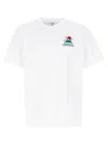 Casablanca Mountains Waves Print T-shirt In White