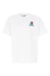 Casablanca Mountains Waves Screen T-shirt In White