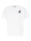 Casablanca Mountains Waves Print T-shirt In White