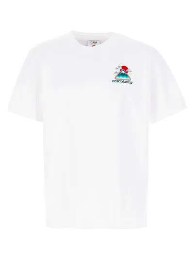 CASABLANCA CASABLANCA 'MONTAGNE ONDULÉE' T-SHIRT