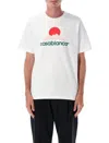Casablanca White Crewneck T-shirt With Logo On The Front