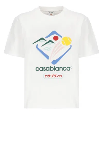 CASABLANCA CASABLANCA MONTAGNE SPORTIF T-SHIRT