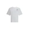 Casablanca Montaigne Sportif Crewneck Graphic Print T-shirt In Pattern