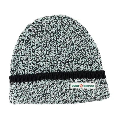 Casablanca Mouline Beanie - Wool - Multi In Gray