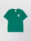 Casablanca Mens Montagne Ondulee Brand-print Cotton-jersey T-shirt In Green