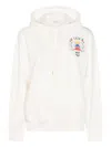 Casablanca Knitwear Hood Embroidered Detail In Neutral